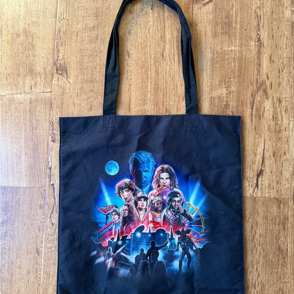 Official Netflix Stranger Things: The Experience Tote Bag